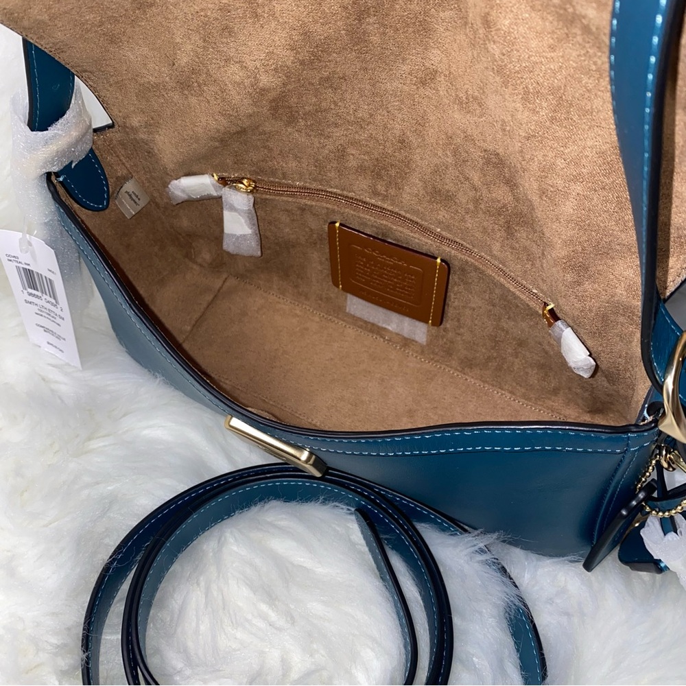 Coach leather purse shoulder crossbody bag New - Picture 8 of 13